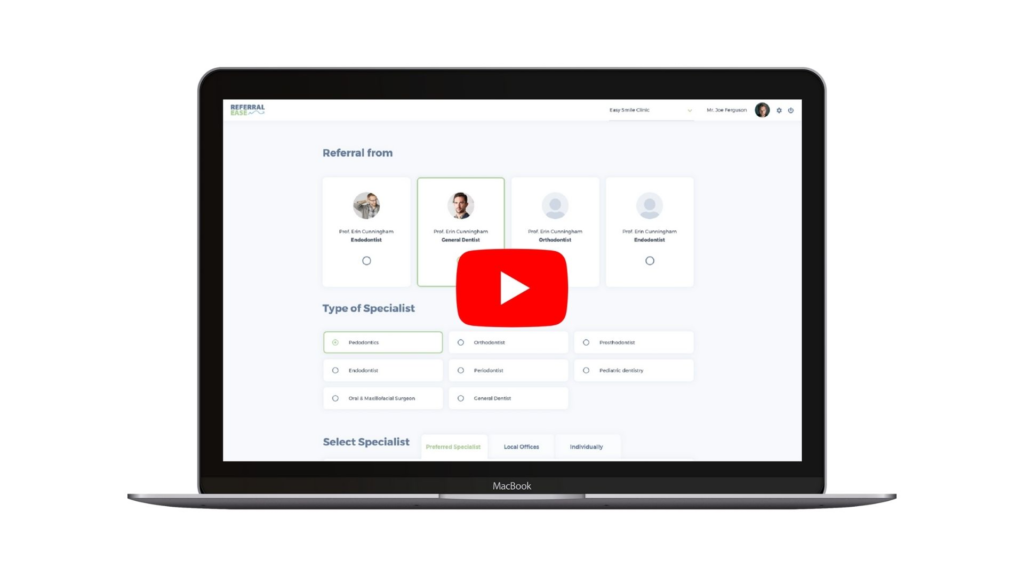 Referral Ease – Dental Services Referrals Securely Simple
